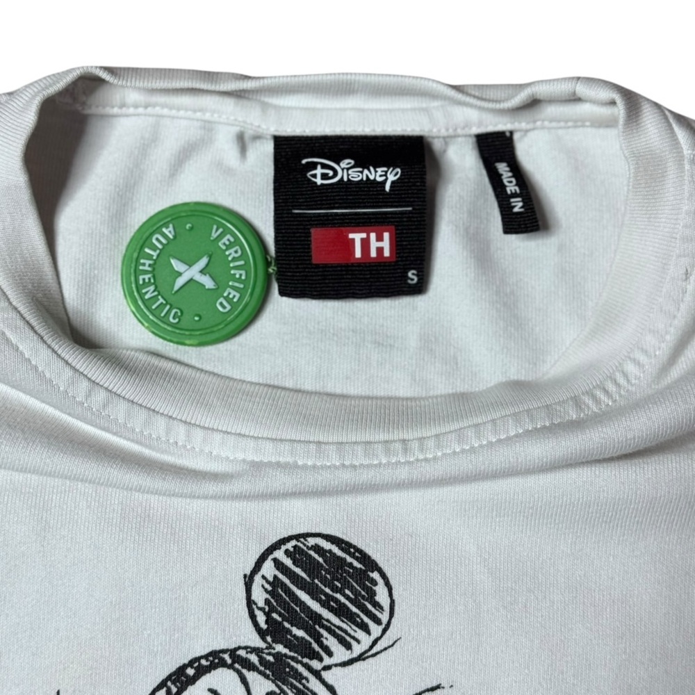 KITH x Disney 70s Pencil Mickey Long-Sleeve Tee size S Authentic - Picture 6 of 12